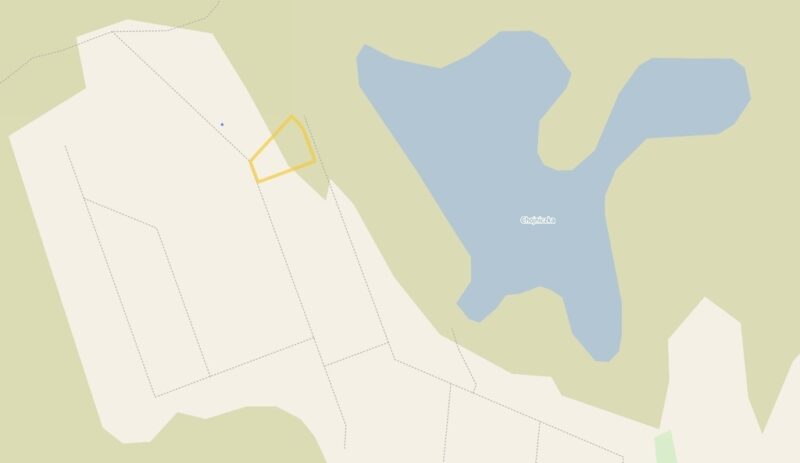 Działka blisko Inska o pow. 3412 m2