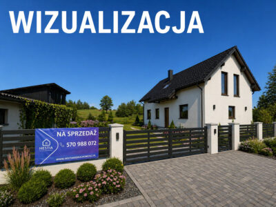 Nowy dom 140 m², działka 3200 m², Sierpowo