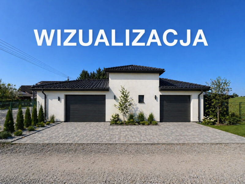 Nowy dom 140 m², działka 3200 m², Sierpowo
