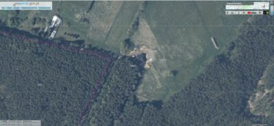 Działka Wołczkowo 1063 m2,las