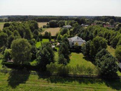 Zagospodarowana działka w Puszczy Goleniowskiej