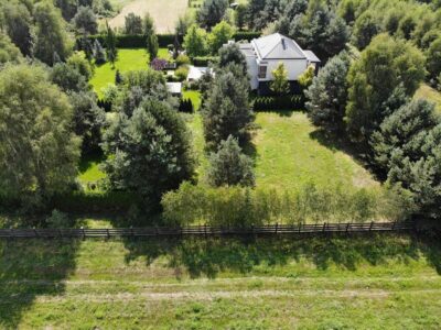 Zagospodarowana działka w Puszczy Goleniowskiej