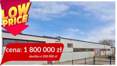 Hala magazyn.-prod. z zapleczem i wolnym terenem