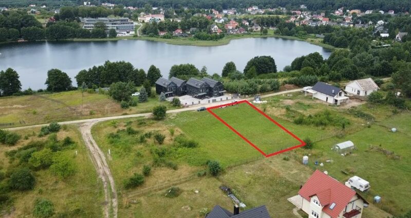 Okazja !Działka przy samym jeziorze w Wisełce