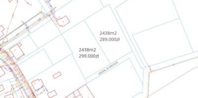 Barnisław - duża działka na wzniesieniu
