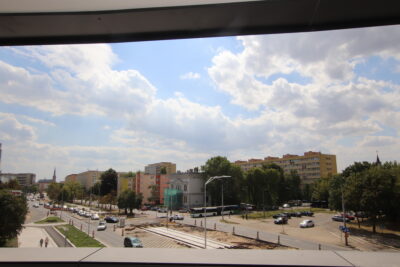 Hanza Tower - kawalerka z loggią na sprzedaż