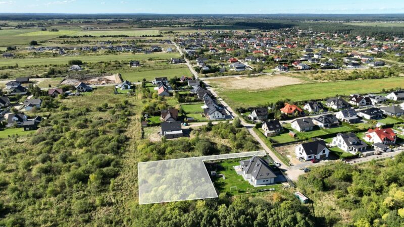 Wołczkowo działka z pozwoleniem na budowę