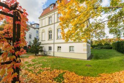 Apartament z tarasem z widokiem na morze.