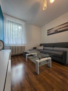Przytulne dwupokojowe mieszkanie na parterze