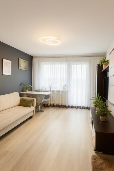 3 pokoje|59,77 m² |Balkon, piwnica, osobna kuchnia