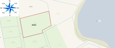 Działka z bezpośrednim zejściem do jeziora Komorze