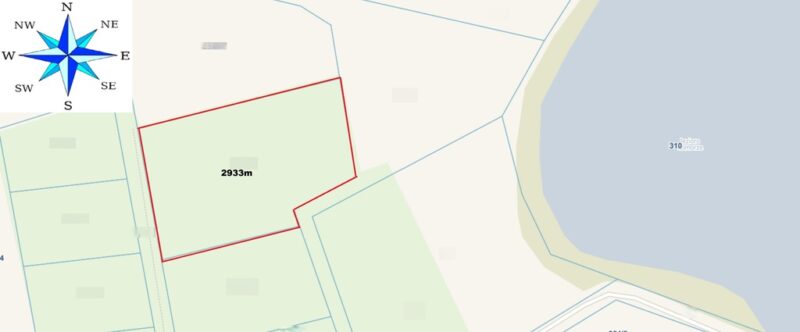 Działka z bezpośrednim zejściem do jeziora Komorze