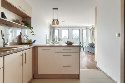 Nowoczesna kawalerka 32 m² | Kamienica Nova | tara