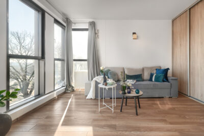 Nowoczesna kawalerka 32 m² | Kamienica Nova | tara