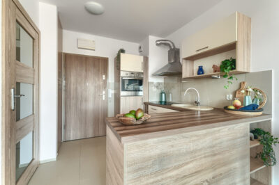 Nowoczesna kawalerka 32 m² | Kamienica Nova | tara