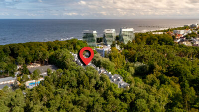 Apartament 250 m od plaży, gotowy pod najem
