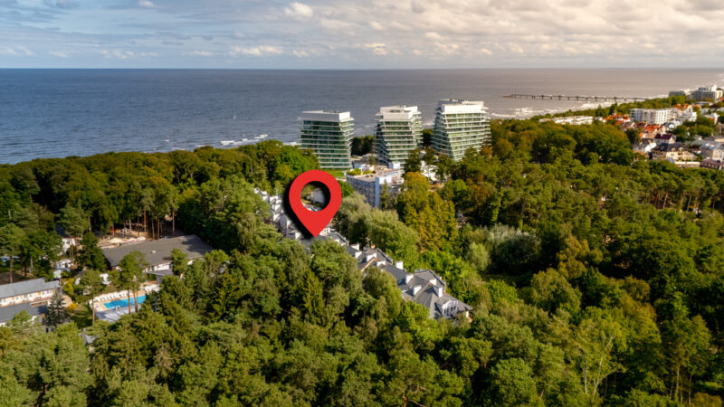Apartament 250 m od plaży, gotowy pod najem