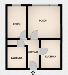 2 pok.mieszkanie,parter+garaż murow., Pomorzany