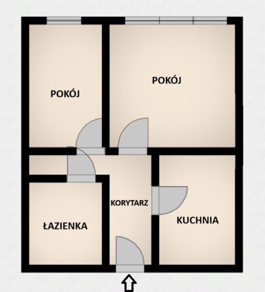 2 pok.mieszkanie,parter+garaż murow., Pomorzany