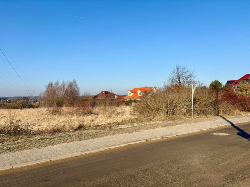 Na sprzedaż działka budowlana 700 m² – Wołczkowo
