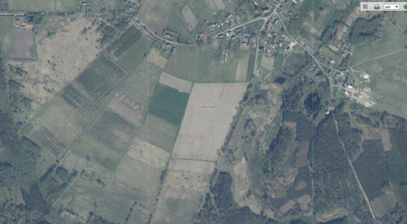 Trzechel,gm.Nowogard,działka4346m2,rolna.