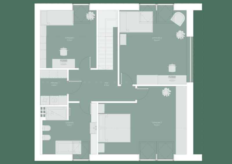 Dom w Morzyczynie–Standard Premium - J. Miedwie