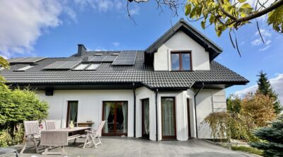 Dom 200 m² fotowoltaika rekuperacja ogród