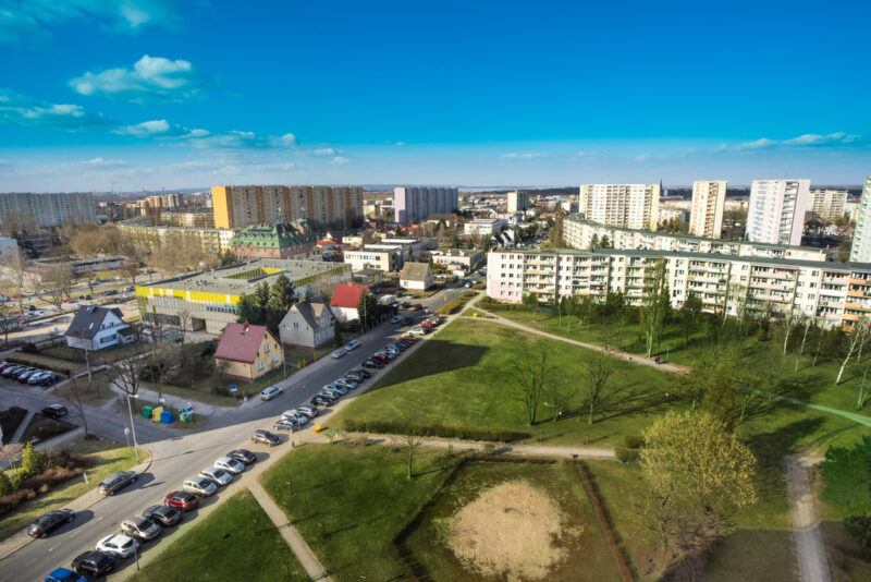 Trzy pokojowe z balkonem - oś. Słoneczne