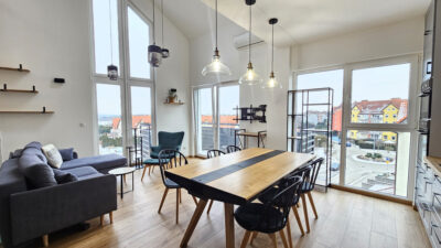Apartament z antresolą | taras + balkon | Przecław