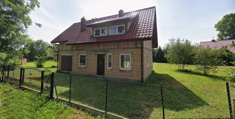 Dom wolnostojący, stan surowy zamknięty