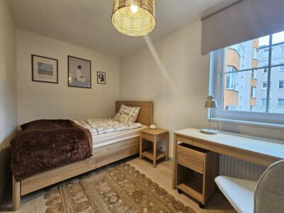 Wszystko nowe! Gustowne 2pok. w Centrum z balkonem