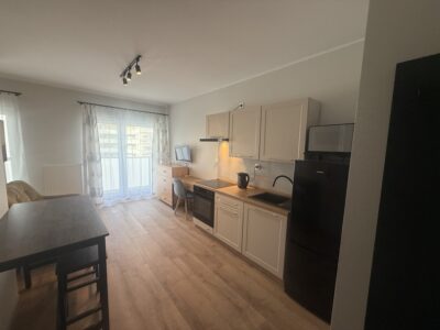 Nowa kawalerka z wydzieloną sypialnią – Pomorzany,