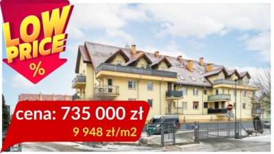 Komfortowe 3 pokoje na 1 piętrze. Dąbie.
