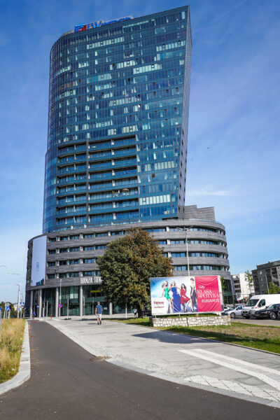 Hanza Tower - parter, witryny lokal w centrum !!!