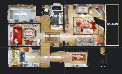 [3D] 4pok., balkon od południa, blisko pętli