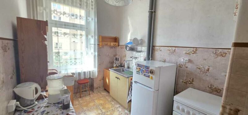 Dwa pokoje w centrum z dużym balkonem