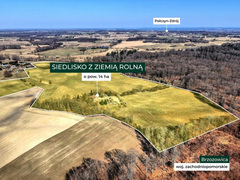 Wyjątkowa posiadłość siedliskowa 14,64 ha.
