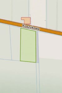 Działka na sprzedaż – Krępsko, 1490 m²