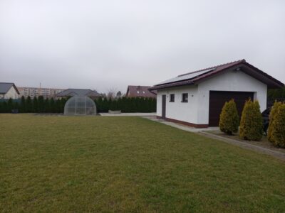 Nowy dom wolnostojący 4 pok. działka 1100 m2