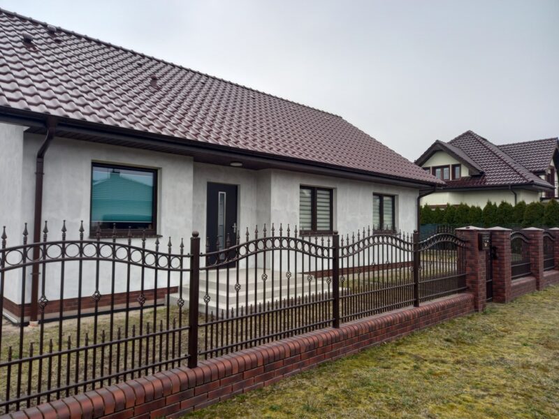Nowy dom wolnostojący 4 pok. działka 1100 m2