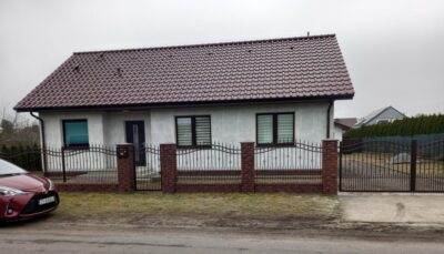 Nowy dom wolnostojący 4 pok. działka 1100 m2