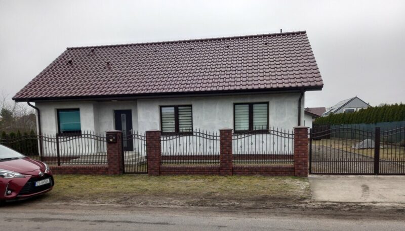 Nowy dom wolnostojący 4 pok. działka 1100 m2