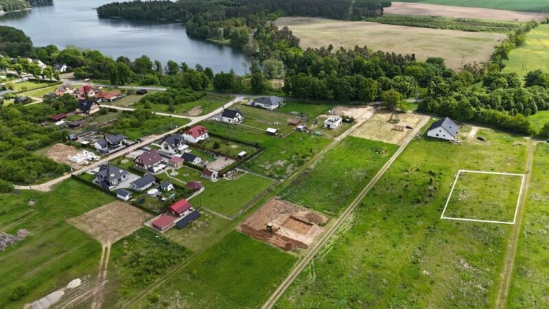 Działka na sprzedaż Moryń 200 m od jeziora