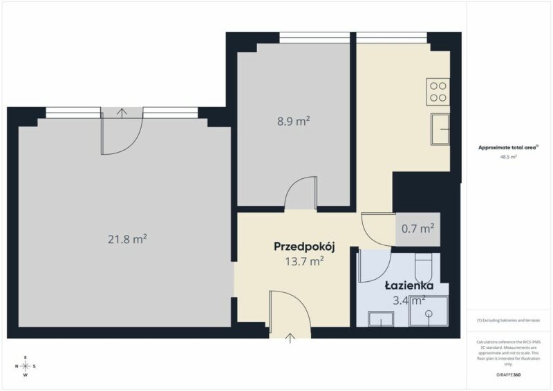 Widok premium. Mieszkanie gotowe do wprowadzenia