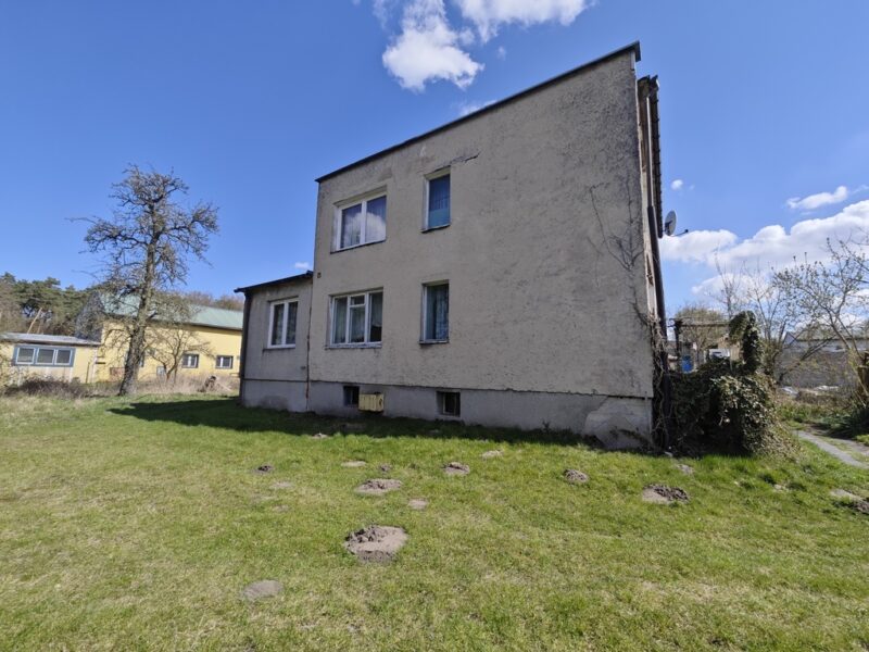 Pilchowo, działka 1807m2, dom, przy głównej drodze