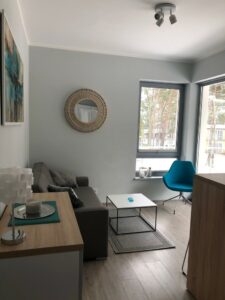 Pobierowo apartament 32,5m, 2 pokoje taras 14m