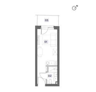 Apartament inwestycyjny – Grand Bulwar, Łasztownia