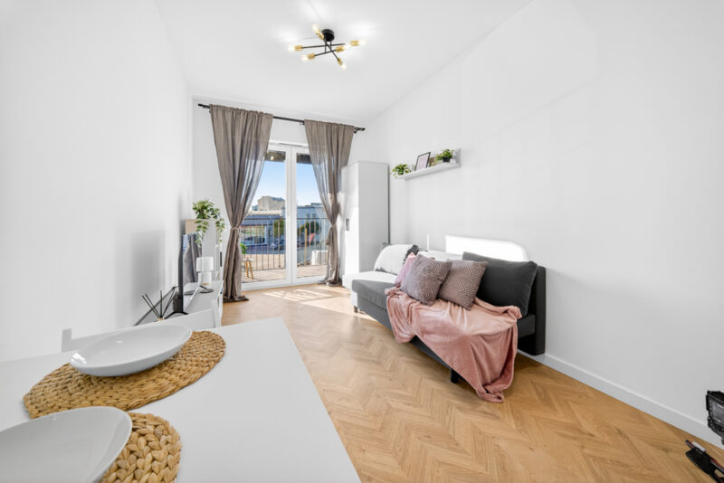 Nowoczesne mieszkanie | Balkon | Odra I Centrum