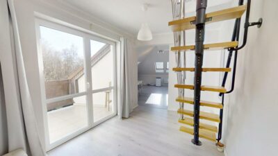 [3D] Apartament 2-poziom. z balkonem, 500m morze