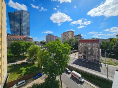 Kawalerka z widokiem na Hanza Tower